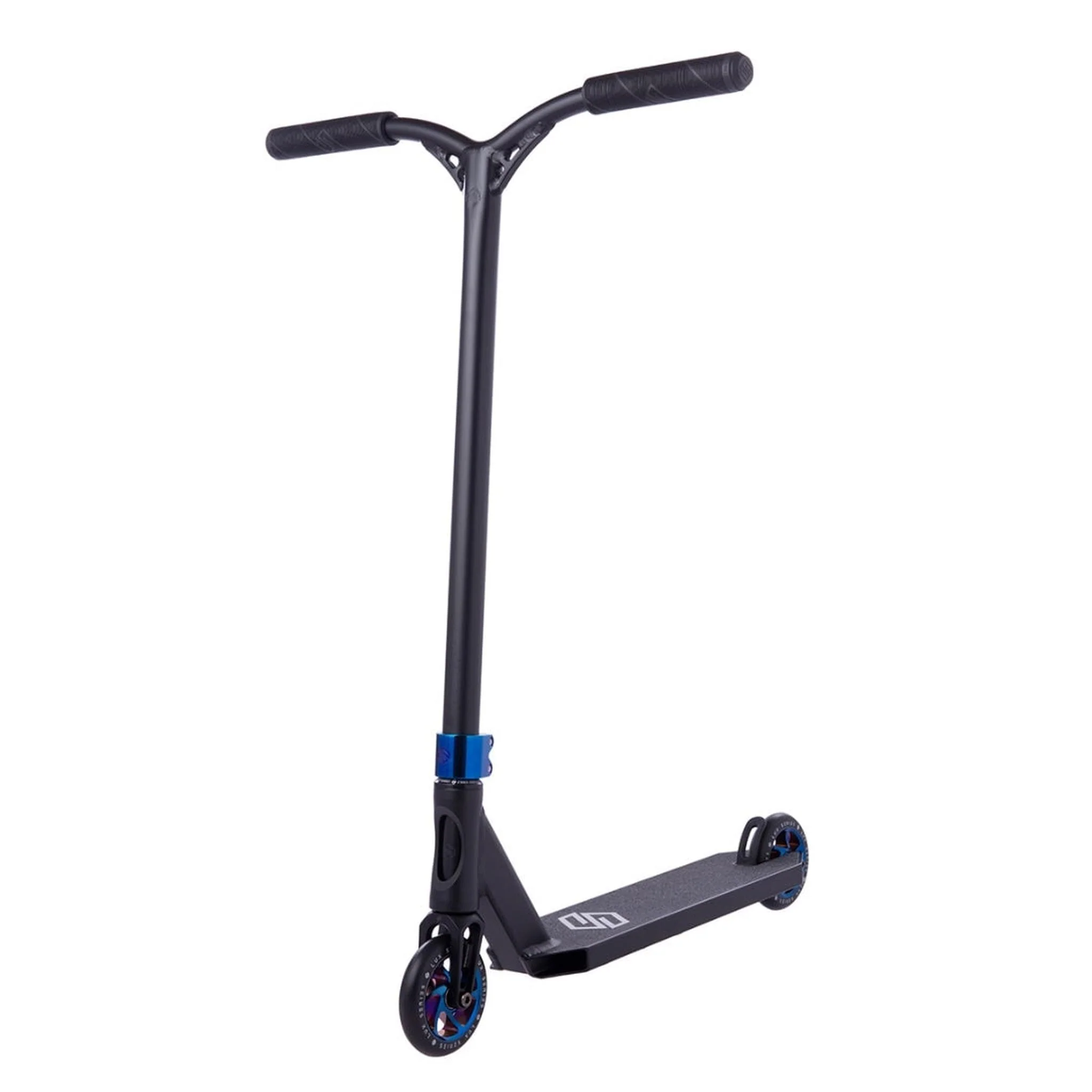 Striker Lux Scooter Freestyle - Negro/Azul cromado