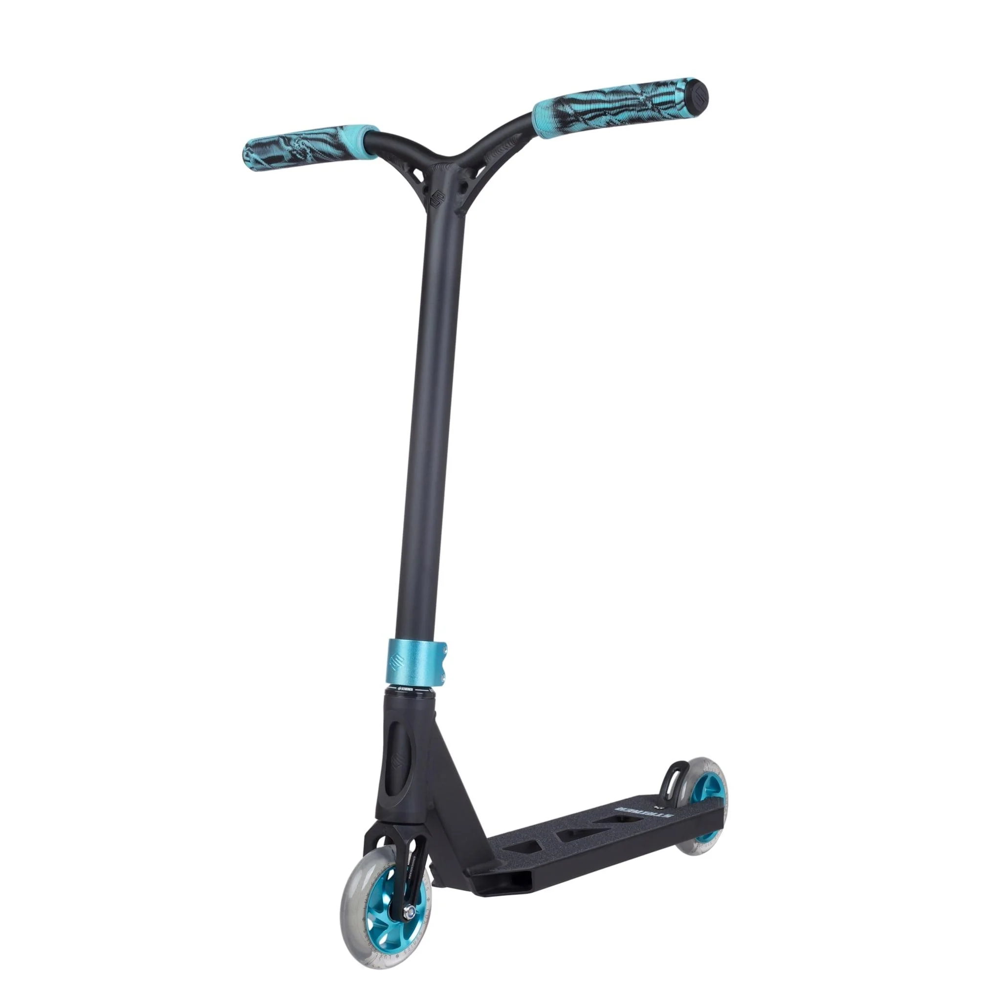 Striker Lux Scooter Freestyle - Transparente/Verde Turquesa