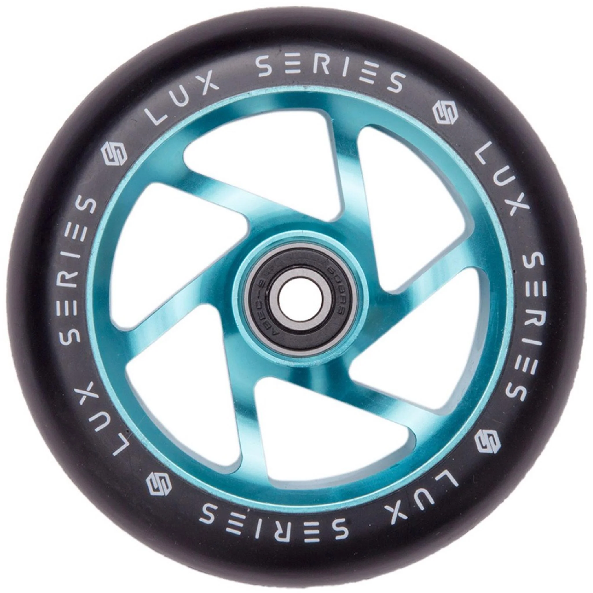 Striker Lux Spoked 100mm Ruedas Patinete - Verde Turquesa