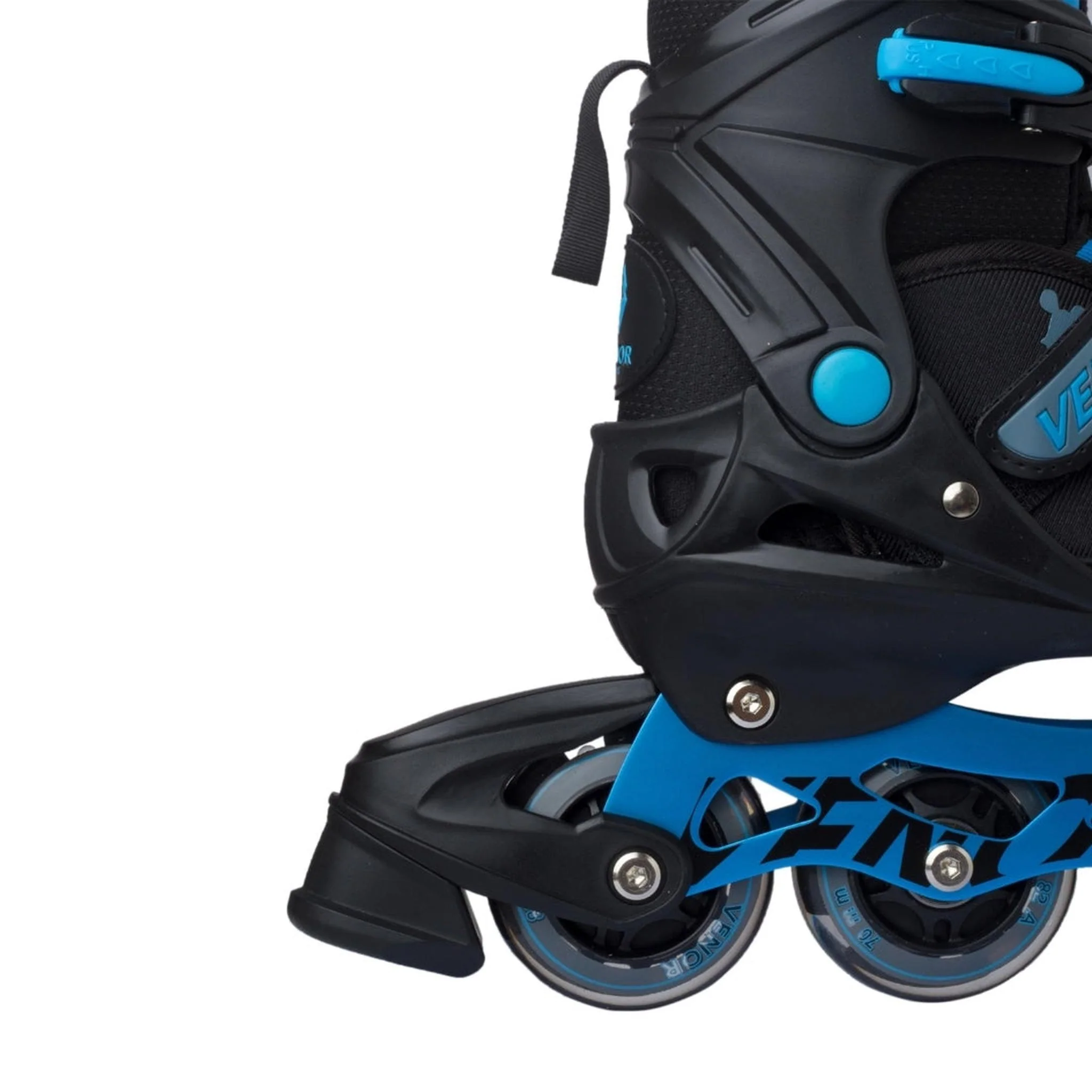 VENOR Ignite LED Patines En Linea - Negro/Azul - Image 4